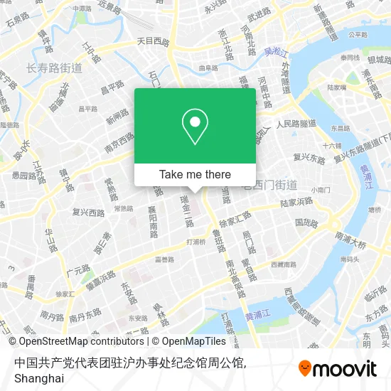 中国共产党代表团驻沪办事处纪念馆周公馆 map