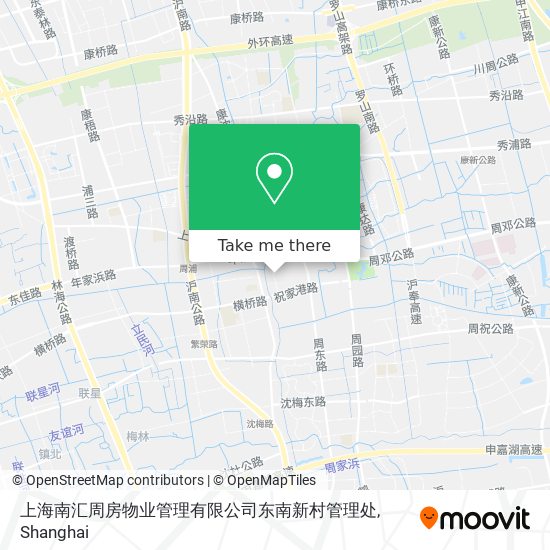上海南汇周房物业管理有限公司东南新村管理处 map