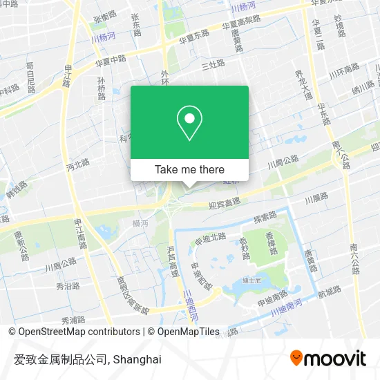 爱致金属制品公司 map