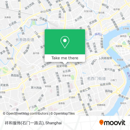 祥和服饰(石门一路店) map