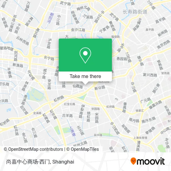 尚嘉中心商场-西门 map
