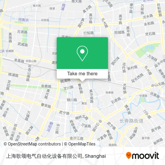 上海歌颂电气自动化设备有限公司 map