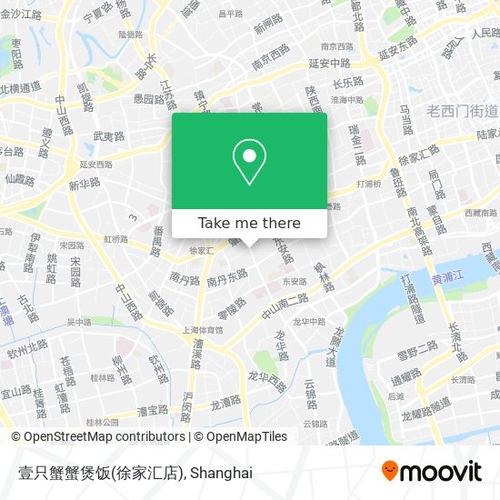 壹只蟹蟹煲饭(徐家汇店) map
