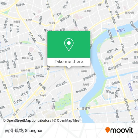 南浔 馄饨 map