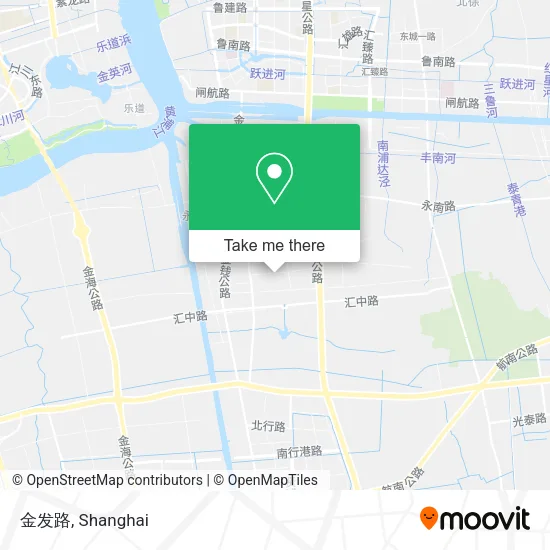 金发路 map