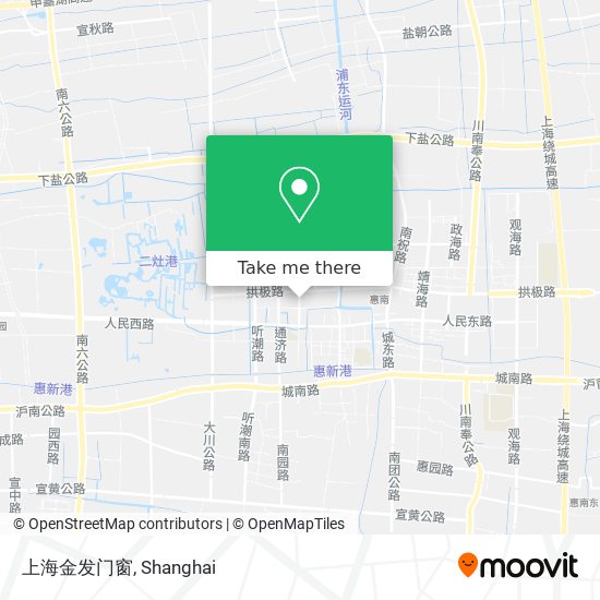 上海金发门窗 map