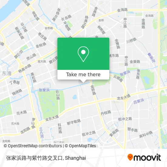 张家浜路与紫竹路交叉口 map