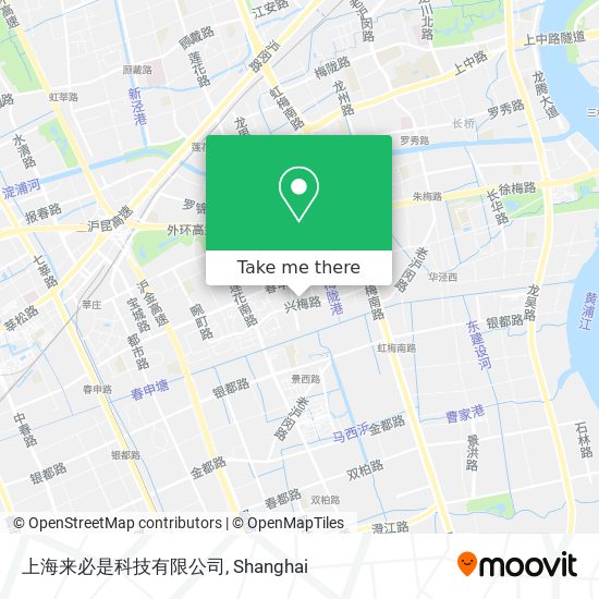 上海来必是科技有限公司 map