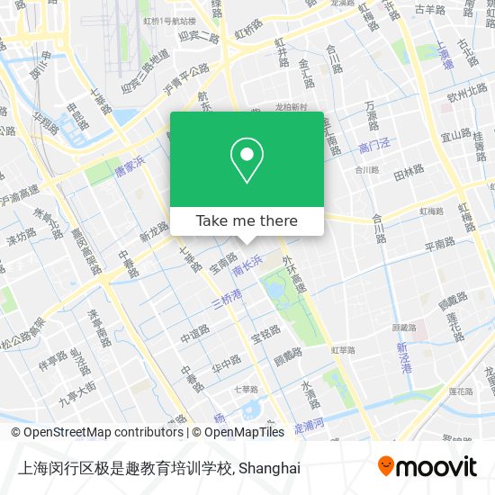 上海闵行区极是趣教育培训学校 map