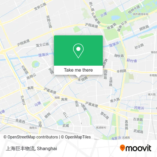 上海巨丰物流 map