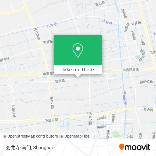 会龙寺-南门 map