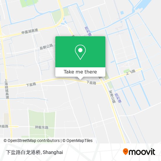 下盐路白龙港桥 map