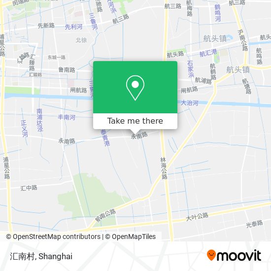 汇南村 map