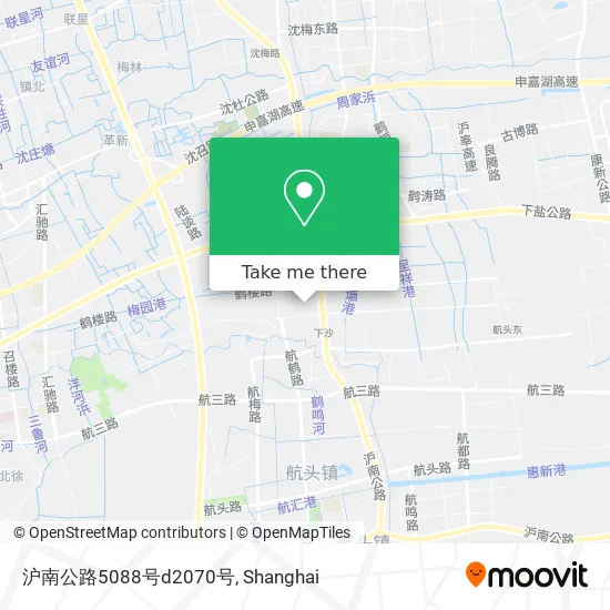 沪南公路5088号d2070号 map