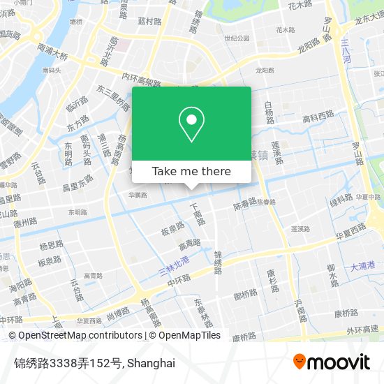 锦绣路3338弄152号 map