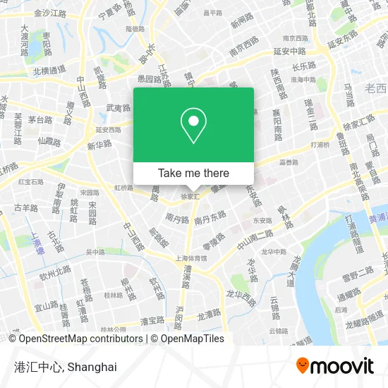 港汇中心 map