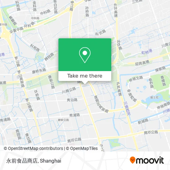 永前食品商店 map