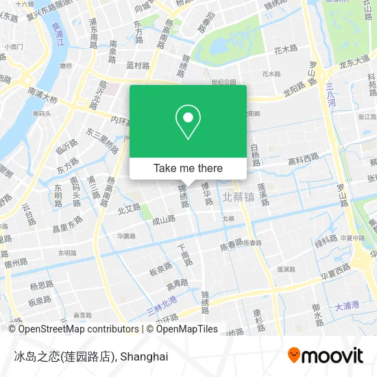 冰岛之恋(莲园路店) map