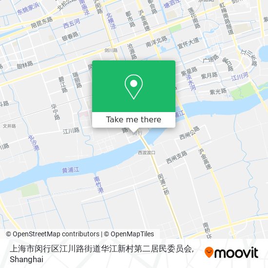 上海市闵行区江川路街道华江新村第二居民委员会 map
