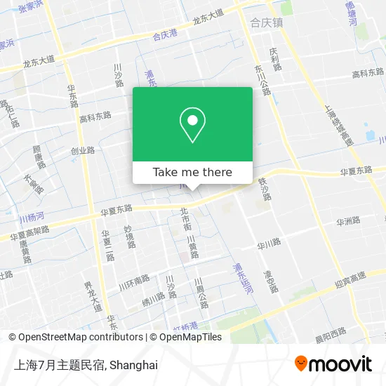 上海7月主题民宿 map