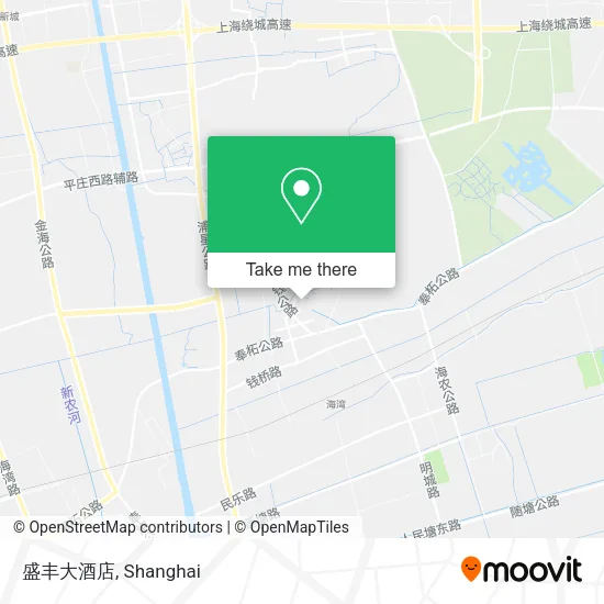 盛丰大酒店 map