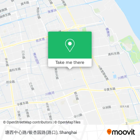 塘西中心路/银杏园路(路口) map