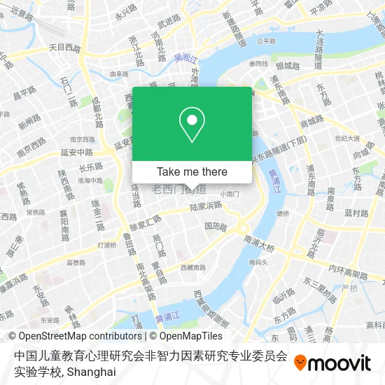 中国儿童教育心理研究会非智力因素研究专业委员会实验学校 map
