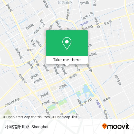 叶城路阳川路 map