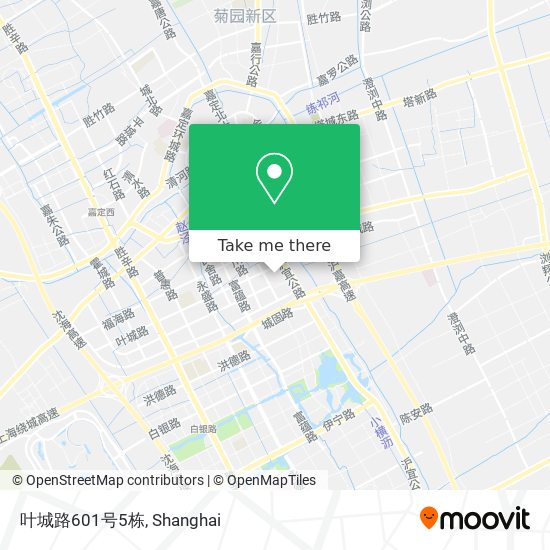 叶城路601号5栋 map