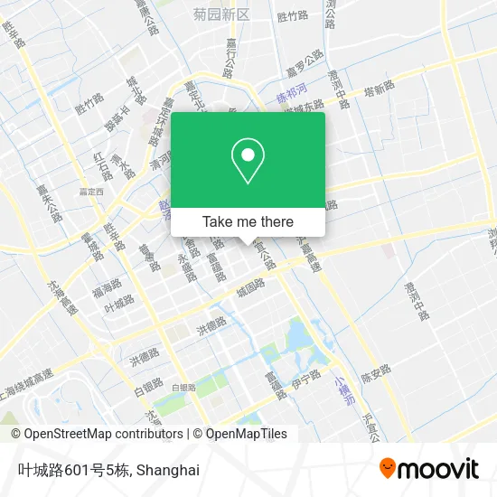 叶城路601号5栋 map
