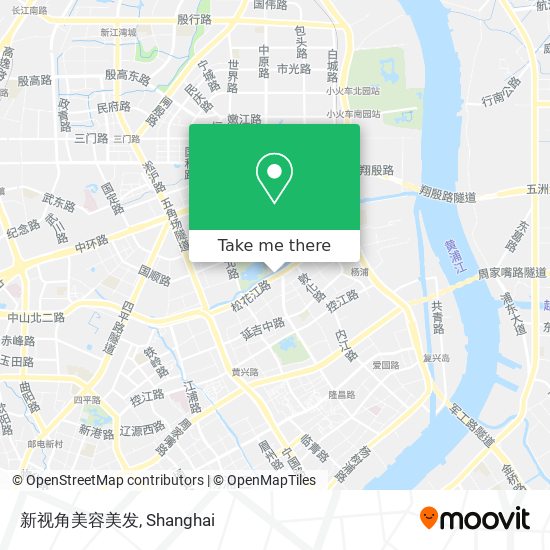 新视角美容美发 map