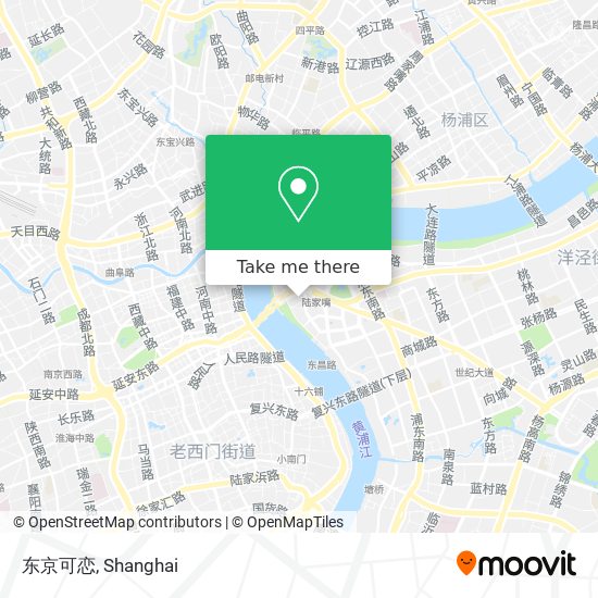 东京可恋 map