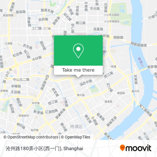 沧州路180弄小区(西一门) map