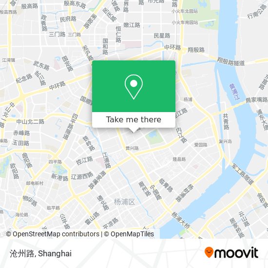沧州路 map