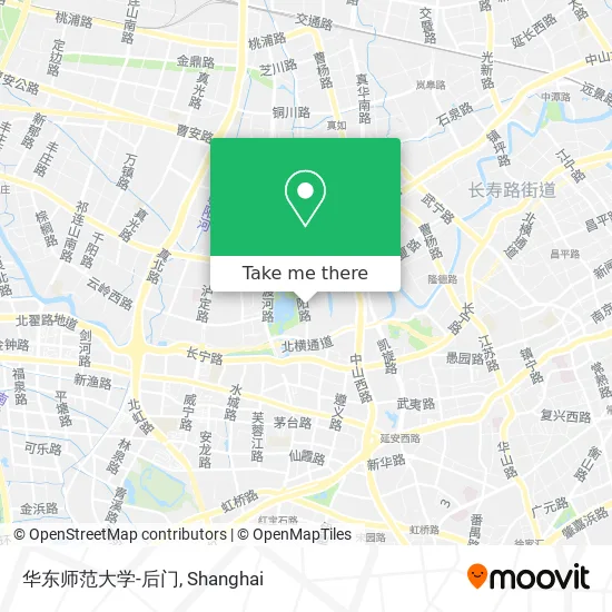 华东师范大学-后门 map