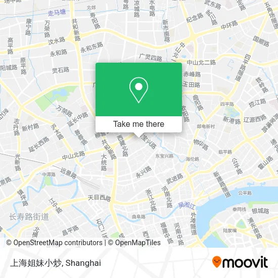 上海姐妹小炒 map