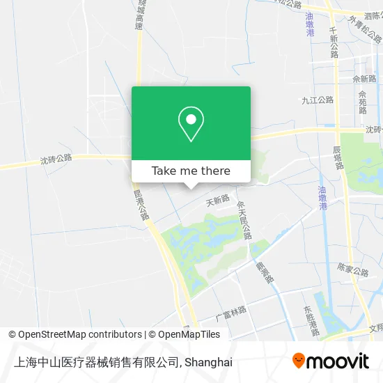 上海中山医疗器械销售有限公司 map