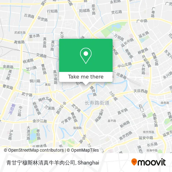 青甘宁穆斯林清真牛羊肉公司 map
