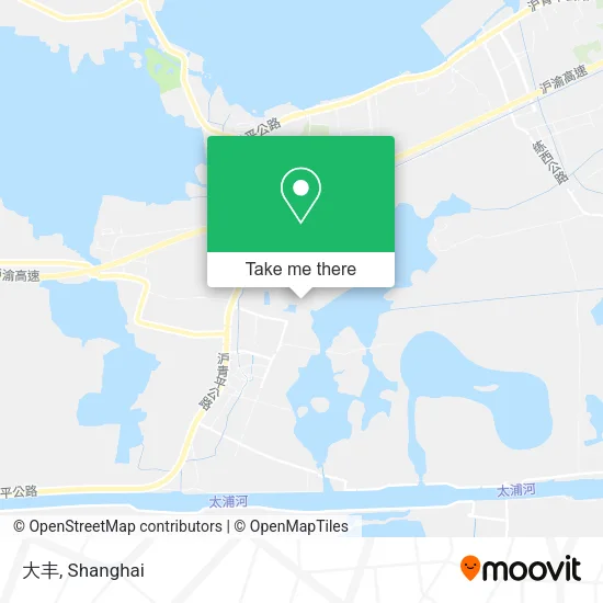 大丰 map
