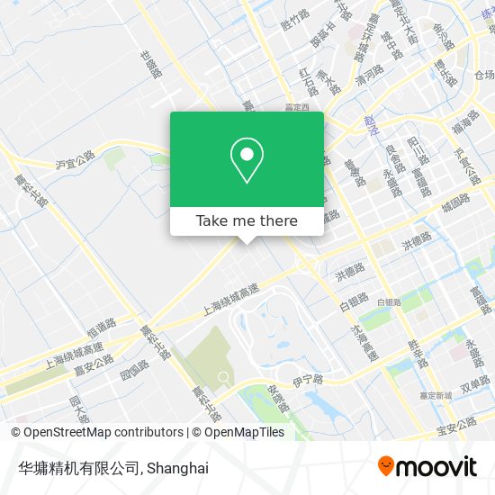 华墉精机有限公司 map