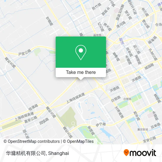 华墉精机有限公司 map