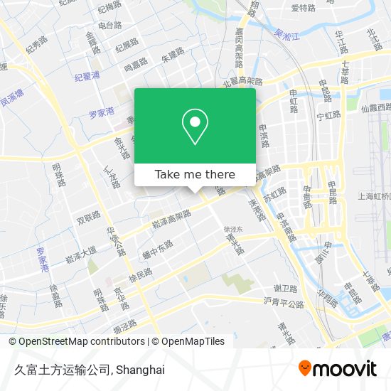 久富土方运输公司 map