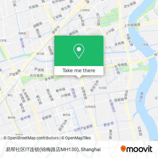 易帮社区IT连锁(锦梅路店MH130) map
