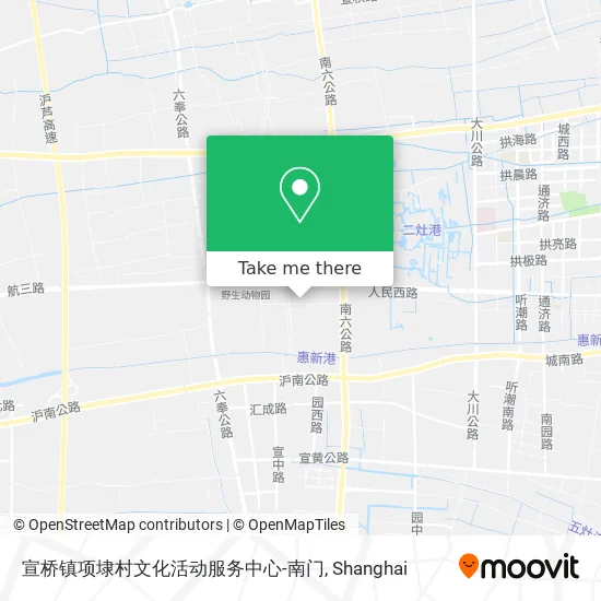 宣桥镇项埭村文化活动服务中心-南门 map