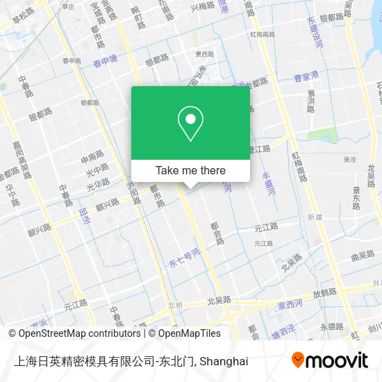 上海日英精密模具有限公司-东北门 map