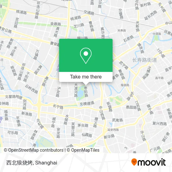 西北狼烧烤 map