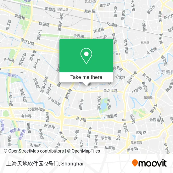 上海天地软件园-2号门 map