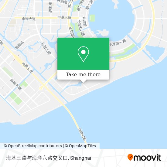海基三路与海洋六路交叉口 map