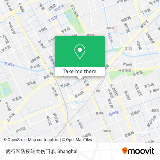 闵行区防疫站犬伤门诊 map