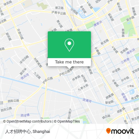人才招聘中心 map